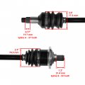 Caltric Front Right And Left Cv Joint Axles Compatible With Arctic Cat 1000 Thundercat 2008-2010
