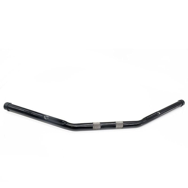 Httmt- Black 1 Diameter Drag Bar Handlebar Iron For H-d Xl Sportster 883 1200 Vtx Shadow