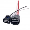 Allmost Set 2 Pigtail Compatible With Volvo Ford Electric Power Steering Eps Pump Wire Connector Plug Kit Type 1