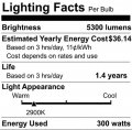 Satco 03410-300t3q Cl 3pk S3410 300 399 Watt Double Ended Halogen Light Bulb3