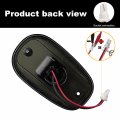 Cab Roof Marker Lights For 03-16 Dodge Ram 1500 2500 3500 Smoked Lens With 16 White Leds