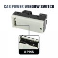 X Autohaux Master Driver Side Power Window Switch 25401-ea002 Replacement For Nissan Frontier 2005-2007