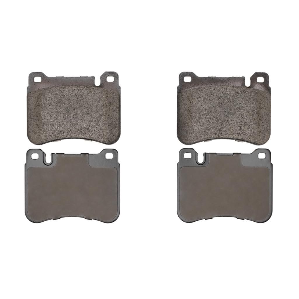 Disc Brake Pads For Mercedes Benz Slk350 2006 2007 2008 2009 2010 2011 Low Metallic Friction Electronic Wear Sensor 4 01 In Pad