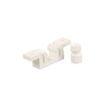Jr Products 81855 Closet Folding Door Latch Strike 