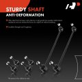 A-premium Set Of 4 Front Rear Sway Bar Links Kit Stabilizer Compatible With Bmw X5 2000 2001 2002 2003 2004 2005 2006