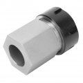 Hex Square Er32 Collet Block Chuck Holder For Lathe Engraving Machine Hex 