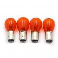 Httmt Bulb-1157 X4-4x 1157 Amber 12v Light Bulb Auto Car Brake Stop Signal Turn Tail Lamp S8 Lot 