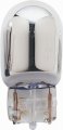 Pilot Xc-7443a Xenon Amber Chrome Coated Glass Bulb 