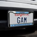 University Of San Diego Alumni Logo Full Size Standard License Plate Metal Frame