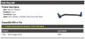 Front Drag Link Compatible With 1981-1993 Dodge W250 4wd With 3500lb Or 4500lb Gvw Dana 44f Axles