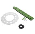 2003-2007 Fits Kawasaki Klx300r 300 R Green O Ring Chain And Sprocket 15 51 114l 