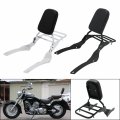 Motorcycle Accessories Sissy Bar Backrest With Luggage Rack For Yamaha V Star 650 400 Xvs650 Xvs400 Classic Dragstar 1998-2022