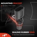 A-premium 3-pc Engine Camshaft Crankshaft Position Sensor Compatible With Volkswagen Passat 2008 Audi A4 2005 Quattro A3 2008