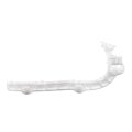 Front Passenger Side Bumper Cover Support For Mitsubishi Outlander 2007 2008 2009 Replacement Mi1043103 6400a588 Black Plastic 