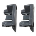 2pcs Dishwasher Rack Stop Clip W10195622 Upper Dishrack Slide Rail Rear For Whirlpool Kitchenaid Ken-more 66513042k110 