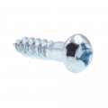 Prime-line Wood Screws Round Head Phillips Drive 5 X 1 2 In Zinc Plated Steel 50 Pack 
