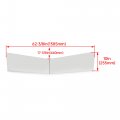 Kuafu Drop Visor Compatible With Peterbilt 377 378 379 335 386 388 389 Flat Top Silvery 304 Stainless Steel