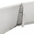 Kuafu Drop Visor Compatible With Peterbilt 377 378 379 335 386 388 389 Flat Top Silvery 304 Stainless Steel
