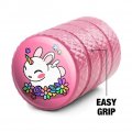 Cute Unicorn Bunny Rabbit With Rainbow Flowers Tire Rim Wheel Aluminum Valve Stem Caps