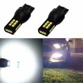 Alla Lighting T20 7440 7443 White Led Bulbs Xtreme Super Bright 7441 7444 3035 21-smd 6000k Xenon Bulb For Turn Signal Back-up 
