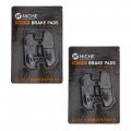 Niche Brake Pad Set For Honda Goldwing 1500 06455-mt8-405 45106-mt8-305 Front Semi-metallic 2 Pack