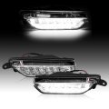 Led Daytime Running Lights For 2016 2017 Infiniti Qx50 Replacement 266055ua0a 266005ua0a Drl Clear Lens Driver And Passenger 