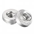 Uxcell Self -clinching Nuts 4-40 X 0 11-inch Stainless Steel Rivet Nut Round Head Metal Sheet Mounting Hardware Fastener 100pcs