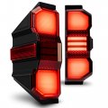 Smoked Led Tail Brake Lights For Polaris Ranger Crew Xp 570 General 1000 And Pro Xd Side Marker Reflectors Pair Replacement 
