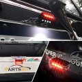 Partsam Compatible With Jeep Wrangler Jk Fender Led License Plate And Third 3rd Brake Light 2m Wiring Harness Connectors