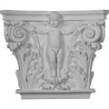 Ekena Millwork Cap14x16x04an 16 3 8-inch W X 5 H 7 P Angel Onlay Capital 