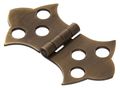 The Hillman Group 851590 1-5 16 X 2-1 4-inch Solid Brass Decorative Hinge Antique Finish 