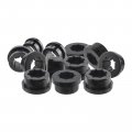 Carbhub 12 Pack Lower Control Arm Bushing Lca Rear Camber Kit Black Bushings Replacement For Honda Civic Integra