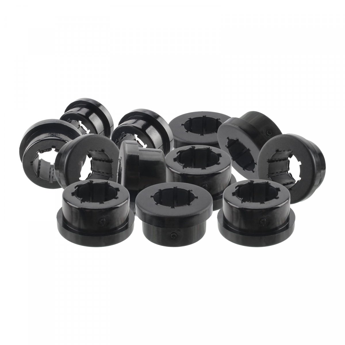 Carbhub 12 Pack Lower Control Arm Bushing Lca Rear Camber Kit Black Bushings Replacement For Honda Civic Integra