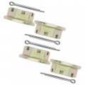 Caltric Front And Rear Wheel Castle Nut Compatible With Arctic Cat Prowler Xtx 700 Xt 2008-2014 4x