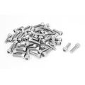Uxcell M6x20mm Stainless Steel Hex Socket Cap Screws Head Key Bolts 50 Pcs