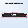 Kuafu Rear Step Bumper Assembly Compatible With 2014-2019 Chevy Chevrolet Silverado Gmc Sierra 1500 W O Sensor Holes
