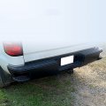Kuafu Rear Step Bumper Assembly Compatible With 2014-2019 Chevy Chevrolet Silverado Gmc Sierra 1500 W O Sensor Holes