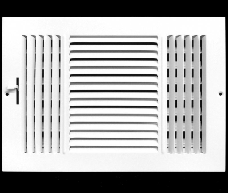 12 W X 8 H 3ay Air Supply Grille Vent Cover Diffuser Flat Stamped Face Ite Outer Dimensions 13 75 W 9 H