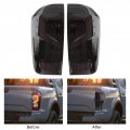 Aramox 2pcs Car Led Tail Lights 12v Rear Brake Reversing Turn Signal Indicator Driving Light Waterproof Halogen Smoky Pc Lens