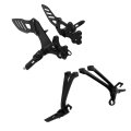 Tcmt Driver Passenger Footpegs Pegs Bracket Fit For Suzuki Gsxr600 Gsxr750 2008-2010 Sand Black 