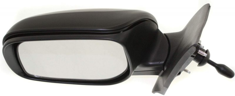 Driver Side Mirror For Toyota Yaris 2007 2012 Manual Folding Paintable Exterior Door 4 Sedan Part Number Ty92l