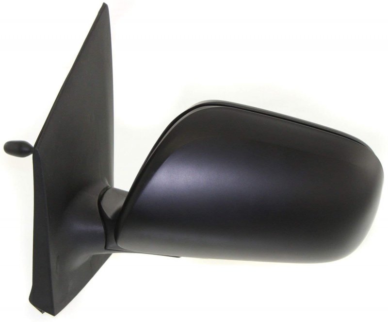 Driver Side Mirror For Toyota Yaris 2007 2012 Manual Folding Paintable Exterior Door 4 Sedan Part Number Ty92l