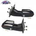 Tom Pair Of Mirror Power Heated Signal Towing Driver For 2007-2014 Ford F-150 7l3z17682ae 7l3z17683ae