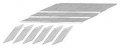 Bryke Racing Multi Siper Blades For Multi-siper Head Groover 