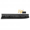 Secosautoparts 877222w000 Black Front Door Side Rh Garnish Molding Compatible With Hyundai Santa Fe 13-18