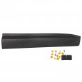 Secosautoparts 877222w000 Black Front Door Side Rh Garnish Molding Compatible With Hyundai Santa Fe 13-18