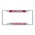 Virginia Union University Panthers License Plate Frame Officially Licensed Metal Car Tag Holder For Us And Canadian Plates 6 25 