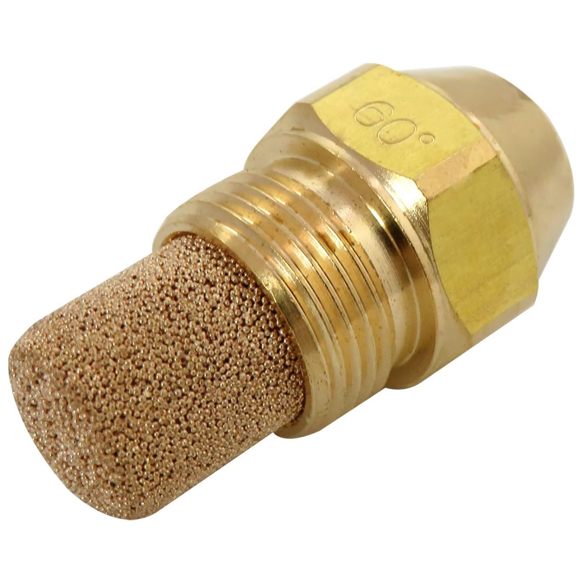 65 60a Hollow Cone Oil Burner Nozzle 0 Gph 60 Degrees Spray For Clean Efficient Combustion 1 Pack