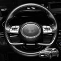 Youtoocar Carbon Fiber Style Steering Wheel Cover Trim Compatible With Hyundai Tucson Nx4 Elantra Cn7 Santa Cruz Accessories
