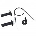 Throttle Hand Grips Grip Cable Clamp For Mini Baja Mb165 Mb200 5 5hp 196cc 200cc 